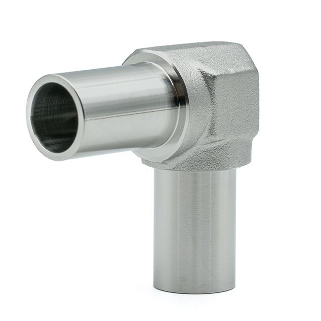 Welding elbow 90° 1/2" 316L Single melt 0,25µ