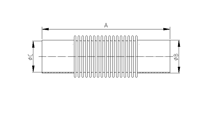 Kompensator DN25 304L Poliert