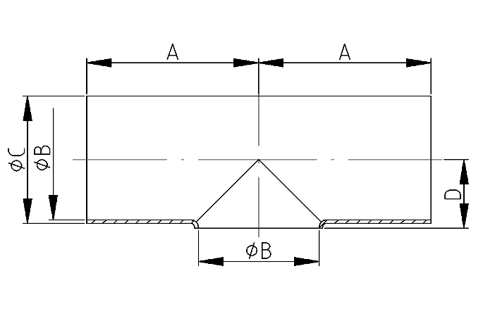 T-St. Q-Fitt TS kort 29x1,5 316 mat