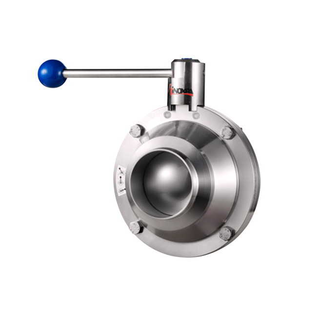 Kogelkraan A640 Las/Las DN80 -/- bediening  NBR 316L