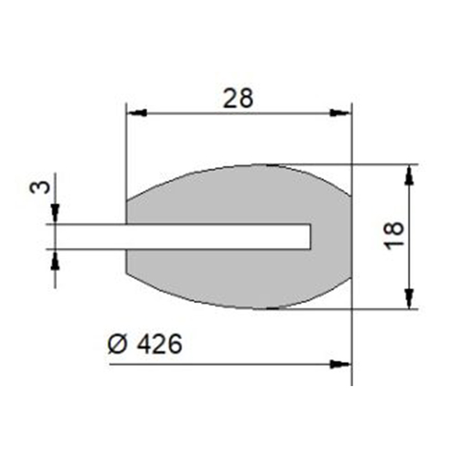 afd. MGD G/15 546x447mm NBR