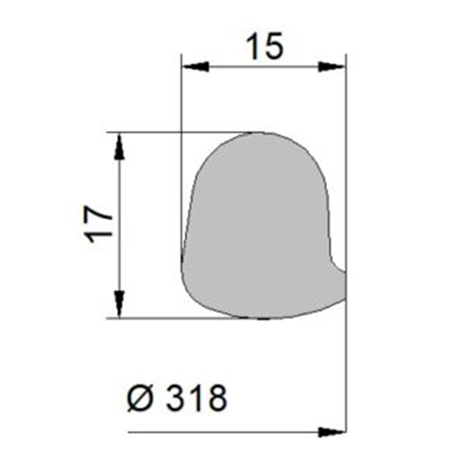 MWD gasket G/TR300 NBR