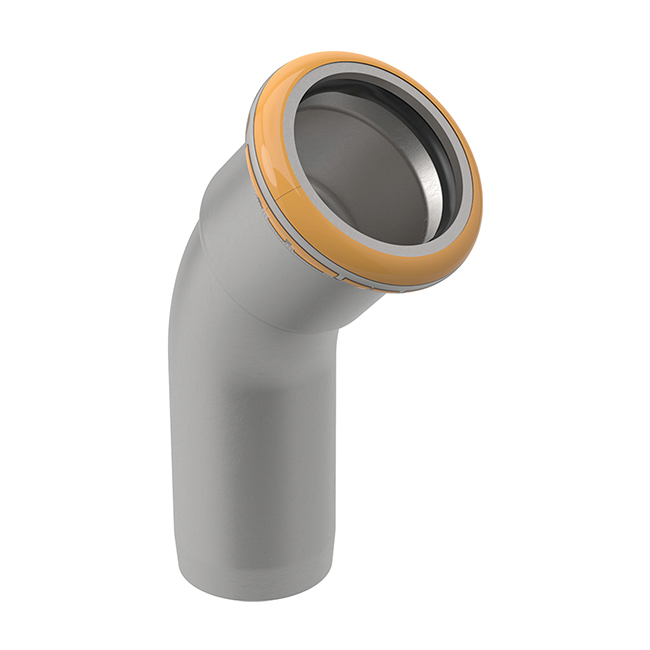 MaprTherm bend 45° gusset-socket 15