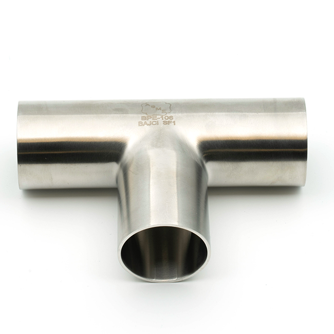 Tee BPE SF1 1/2" 12,7x1,65 316L