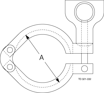 Klammer 13MHHM 2" 304 TriClover