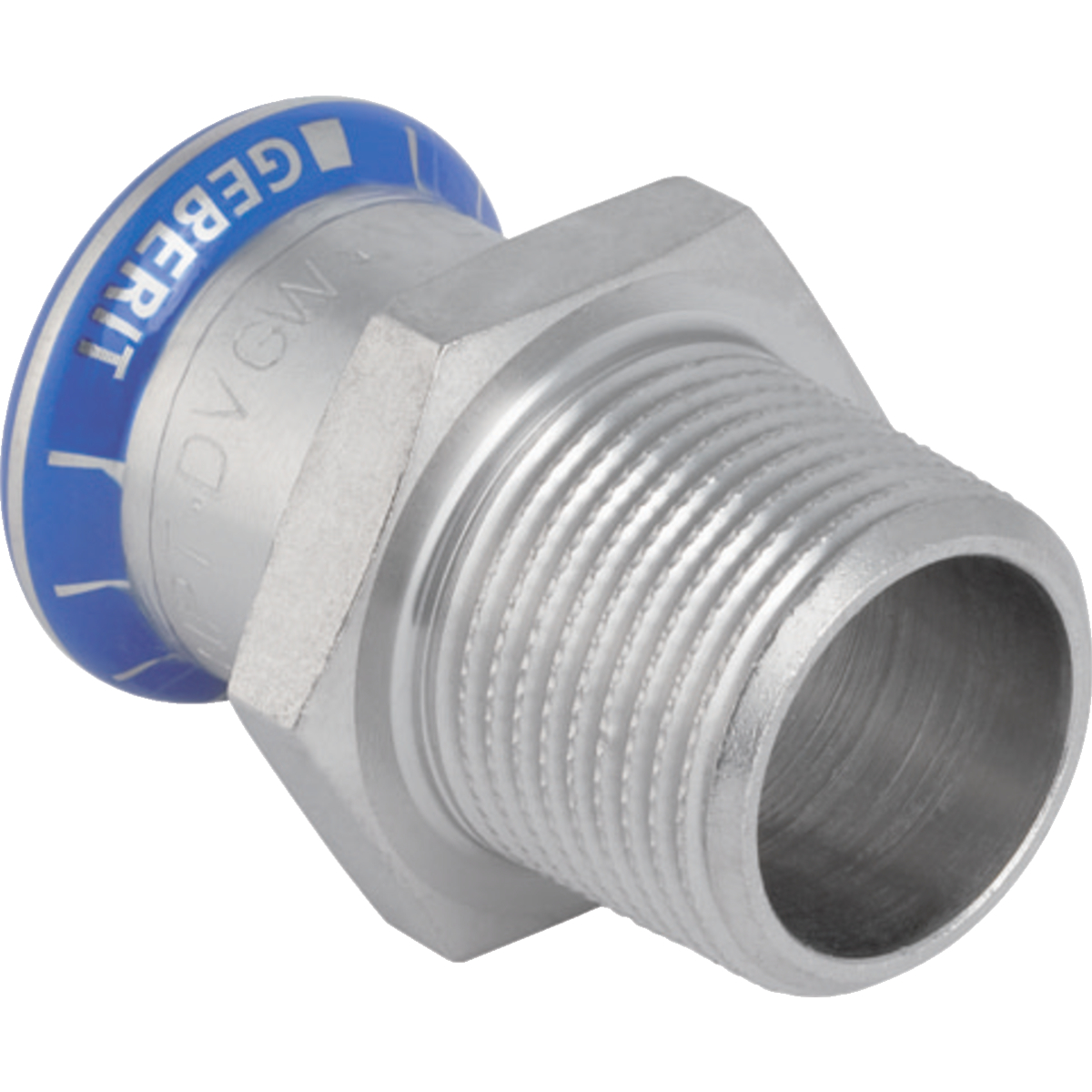 Mapress adapter press / male thread (NPT)