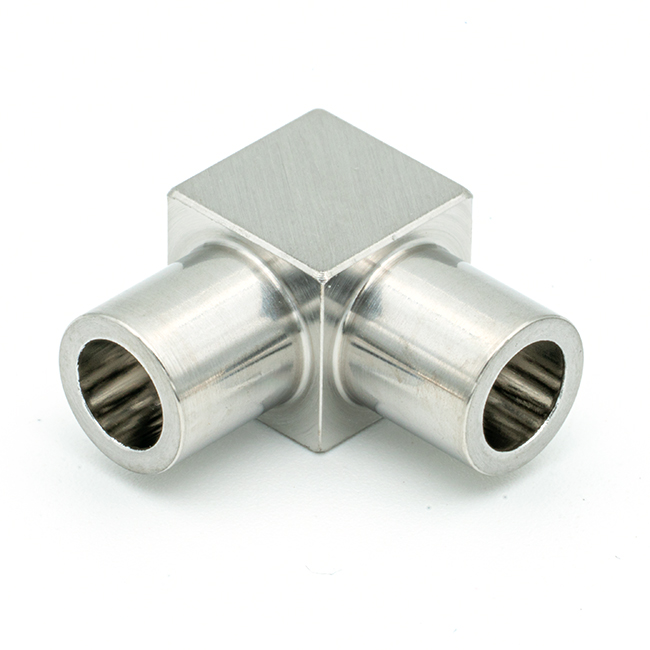 Micro lasbocht 90° 3/4" 316L Single melt Ra≤ 0,25µm