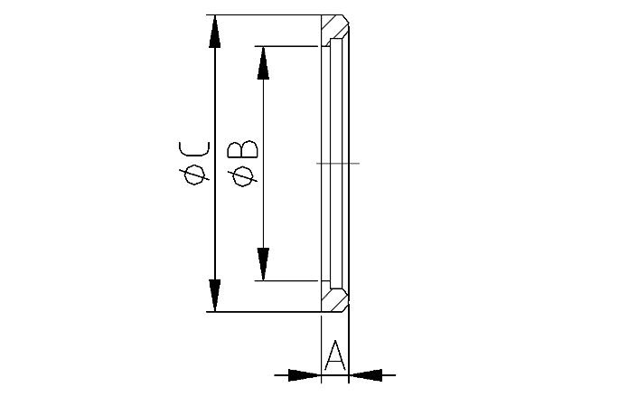 L-afdichting 11851 DN25 EPDM