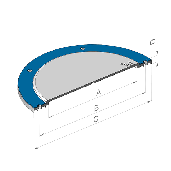 Wallboot flat 0-25mm