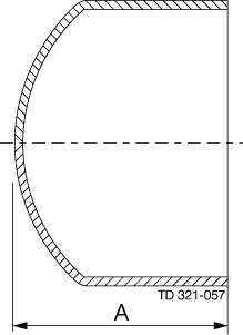 Kappe B16W BPE SF1 1" 316L