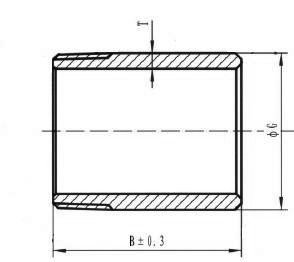 BSP Welding nipple 1" 316