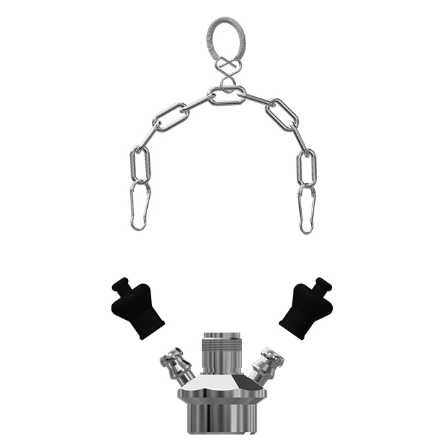 M4 Tank Ø28 316L 2x slang