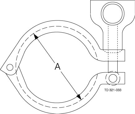 Klammer 13MHM 3" 304