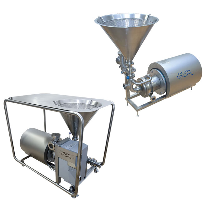 Alfa Laval powder mixers