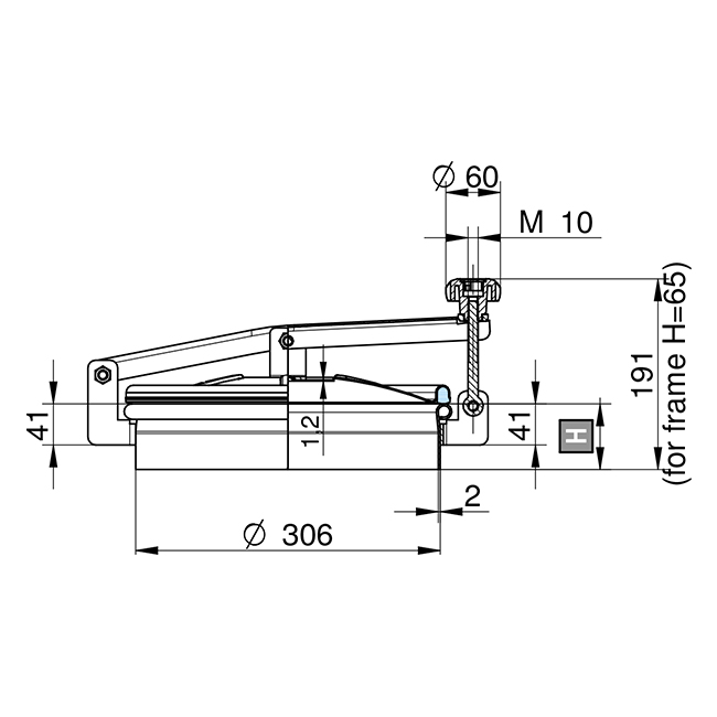 MLD 240 C 306-H65 304 NBR