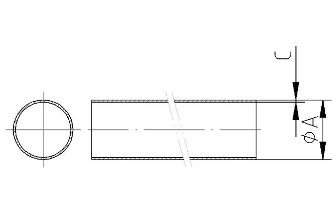 Tube ASTM A312 60.33x2.77 2"304L