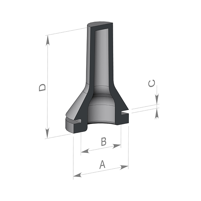 Schlauchdurchführung 1/4"-6mm