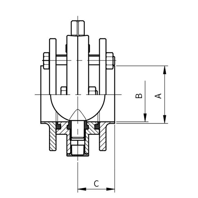 BV F/F DN10 -/- HO EPDM 304 2020