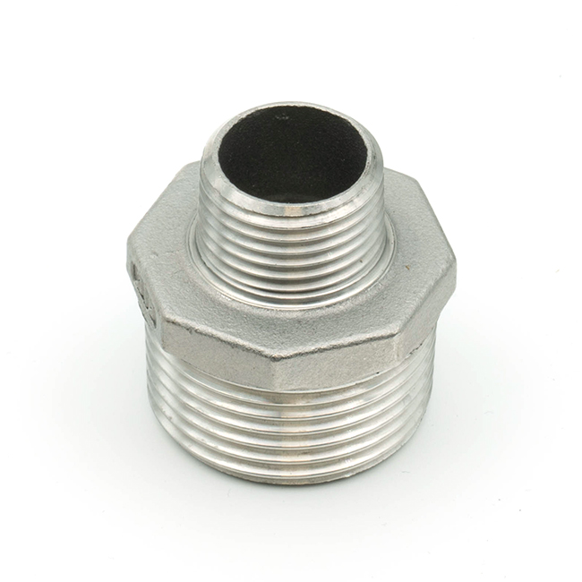 BSP Doppel Nippel 1/2" 316 L=250