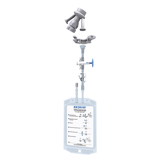 Aseptic Sampling bag. 500ml TC
