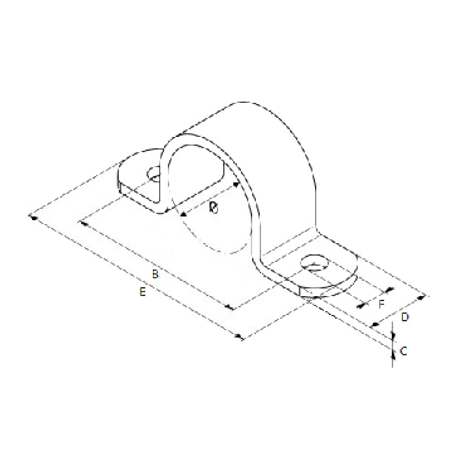 Kapbeugel DN15/21,3mm 304