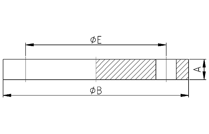 Blindflens 05 PN10/16 DN50 316L