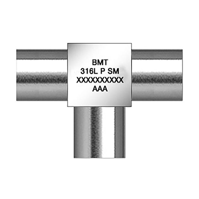 Micro T-Stück 3/8" 316L Single melt 0,25µm