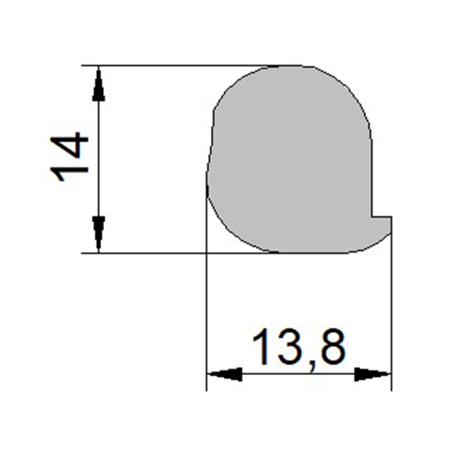 afd. MGD G/295 184x234mm NBR