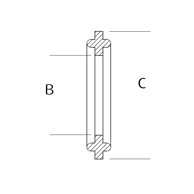 ClampDichtung 40MP 2" EPDM -/-lip