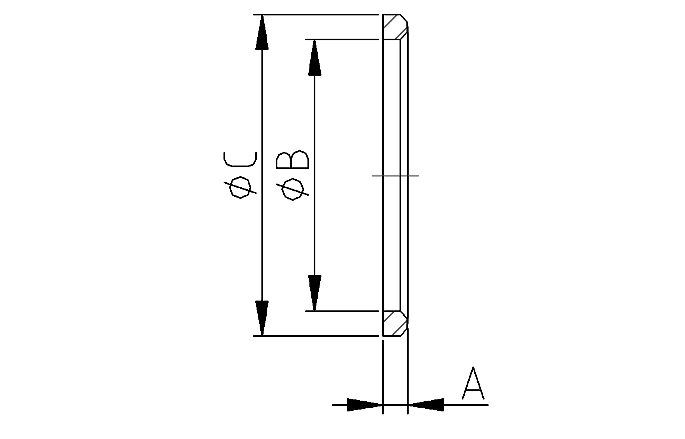 Dichtung DIN11851 NW25 EPDM