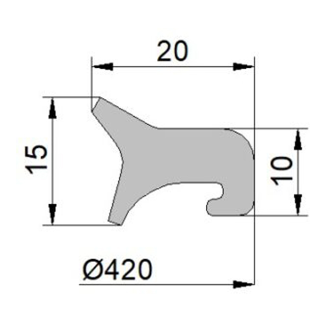 MWD gasket G/T400 NBR