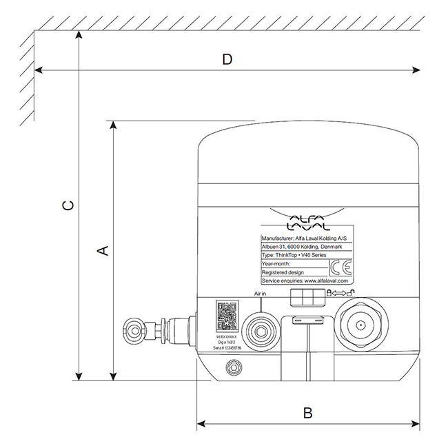 ThinkTop V40 Digital PNP 1MV C 6mm