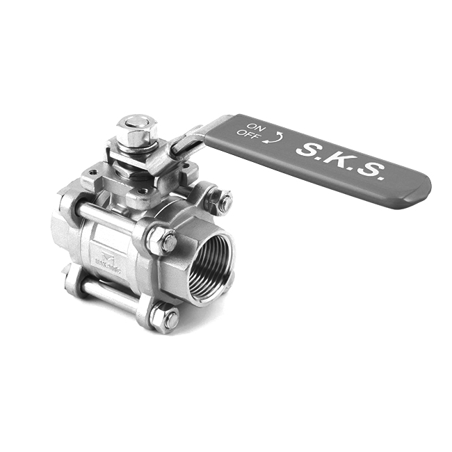 Ball valve 1/4" 2-piece I/I thread