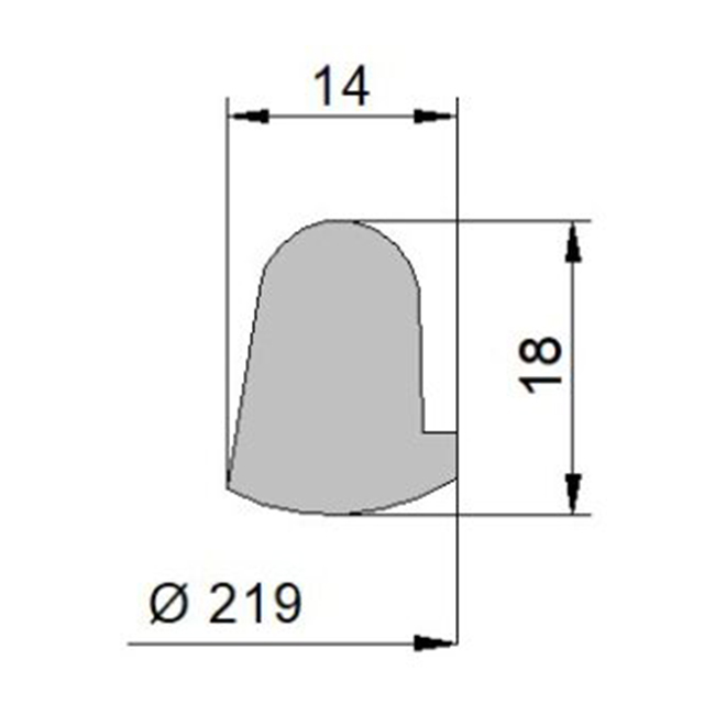 MWD gasket G/P200 Viton