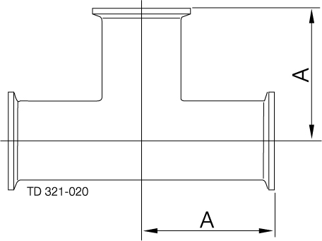 T-St. CCC B7MP 1/2" SF4 316L