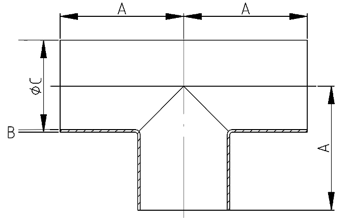 T-St A403 21,34x2,77 1/2" 40S 304