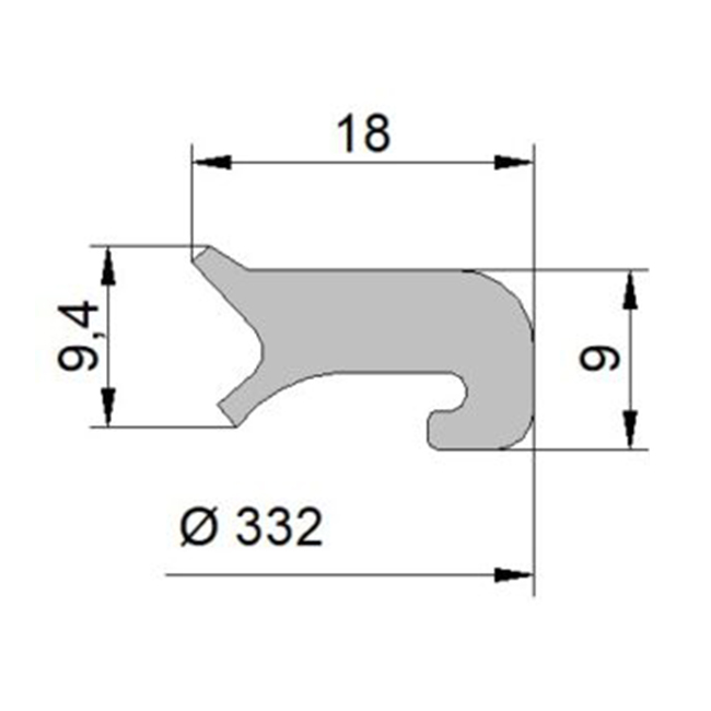 MWD gasket G/T300 MVQ