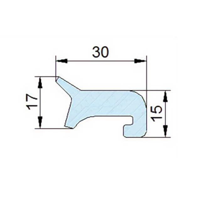 Mangat deksel pakking G/T600 620mm Viton